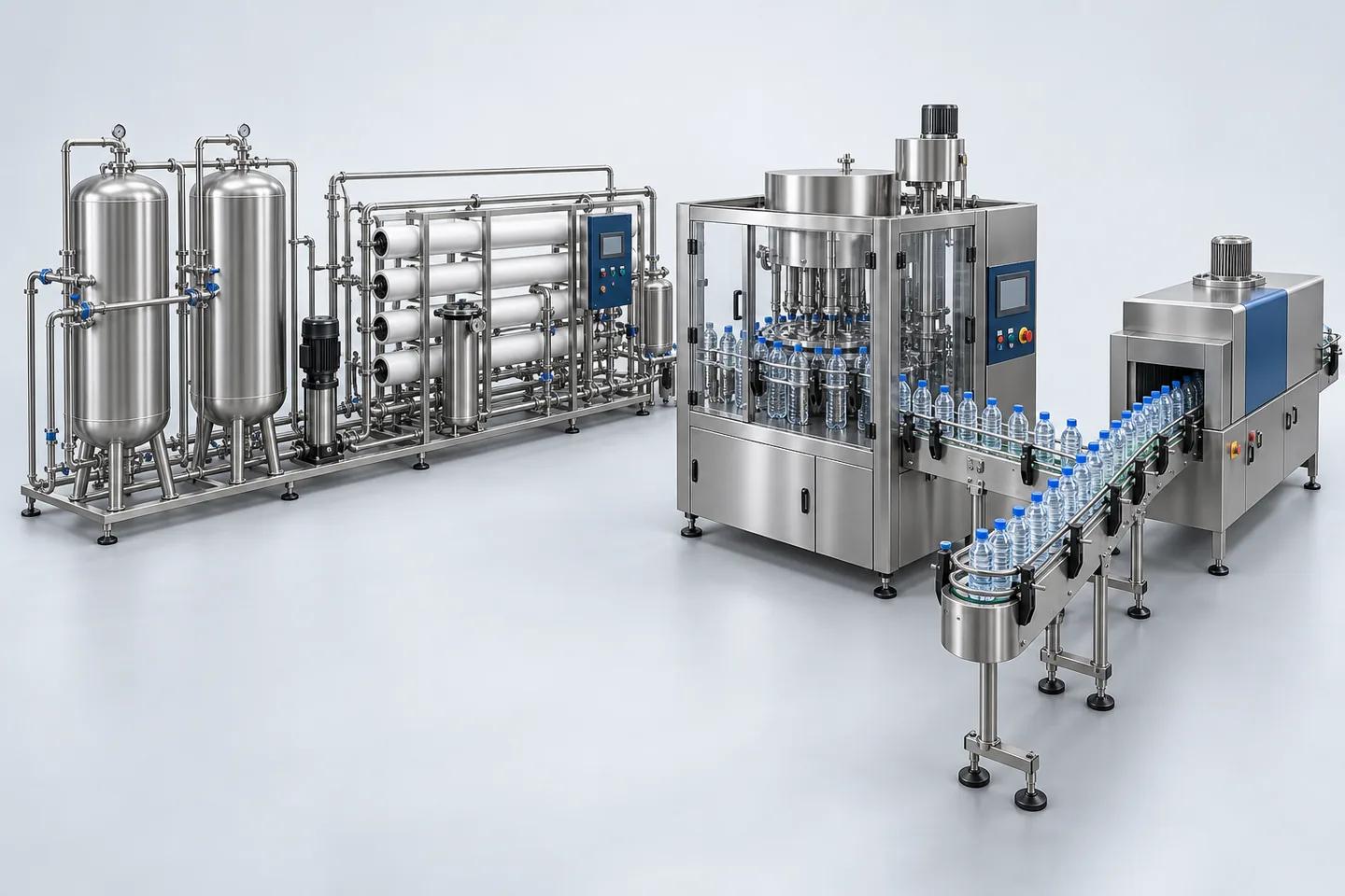 Mineral Water Plants for New Brand Startups
