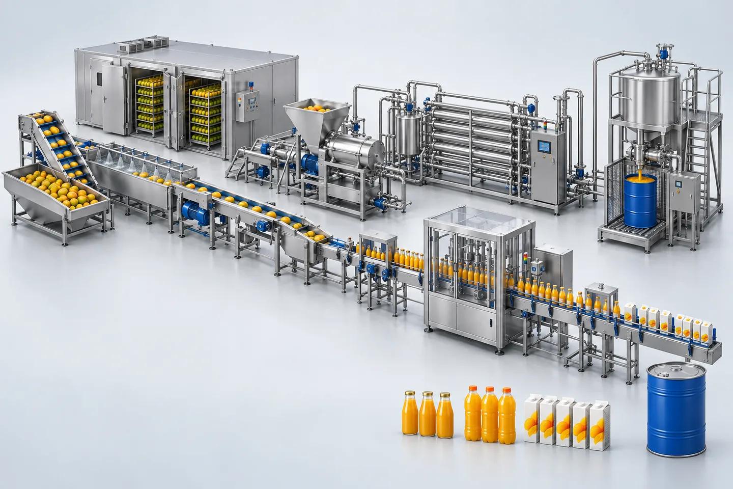 FPO Juice & Fruit Pulp Processing Plants