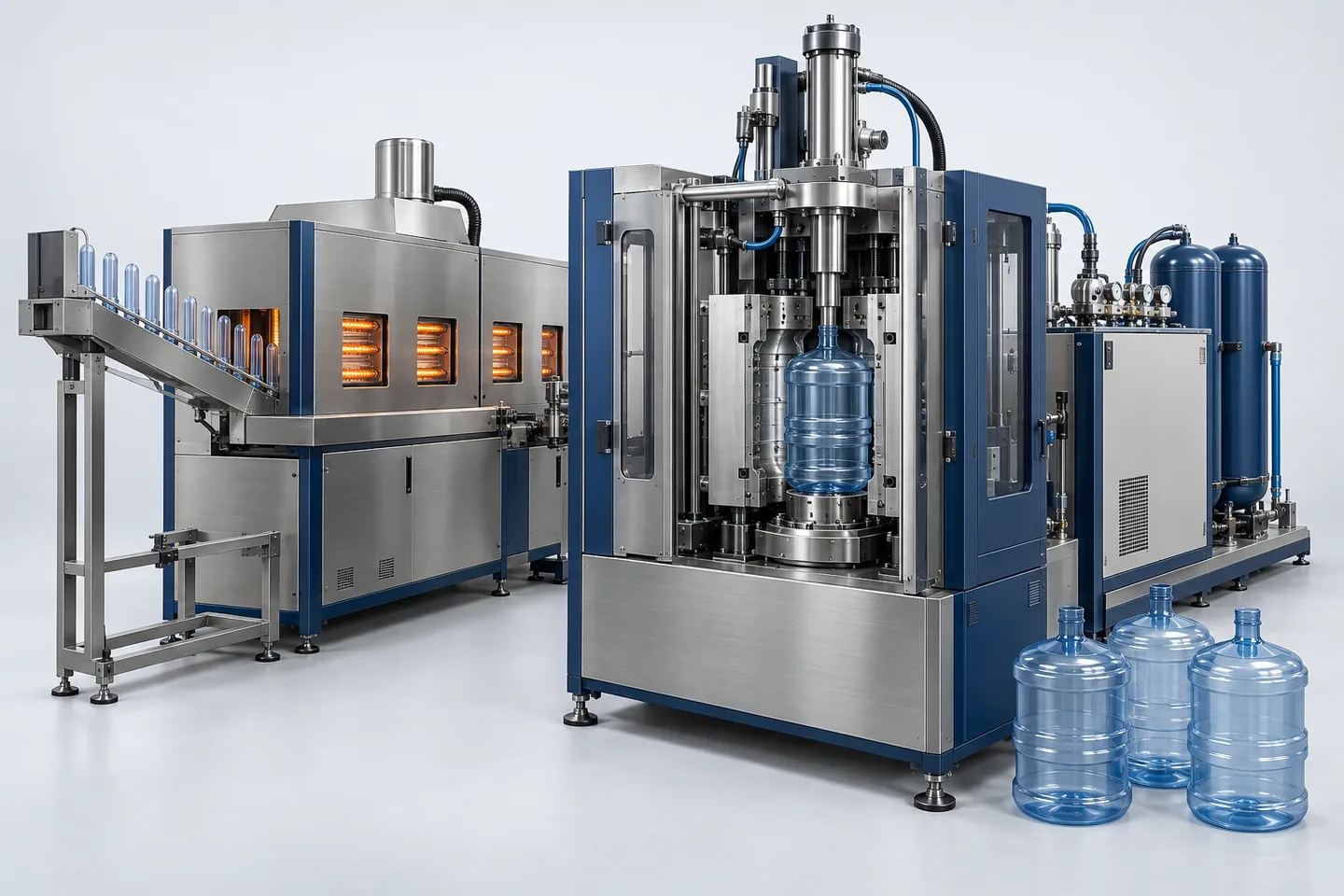 5-Gallon Jar PET Blow Moulding Machine — representative equipment illustration