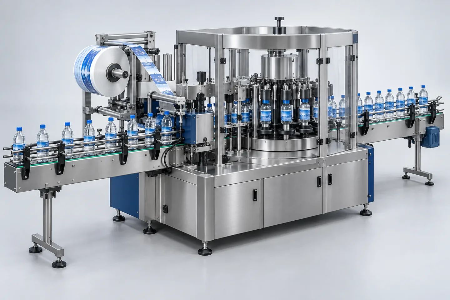 BOPP / OPP Bottle Labeling Machine — representative equipment illustration
