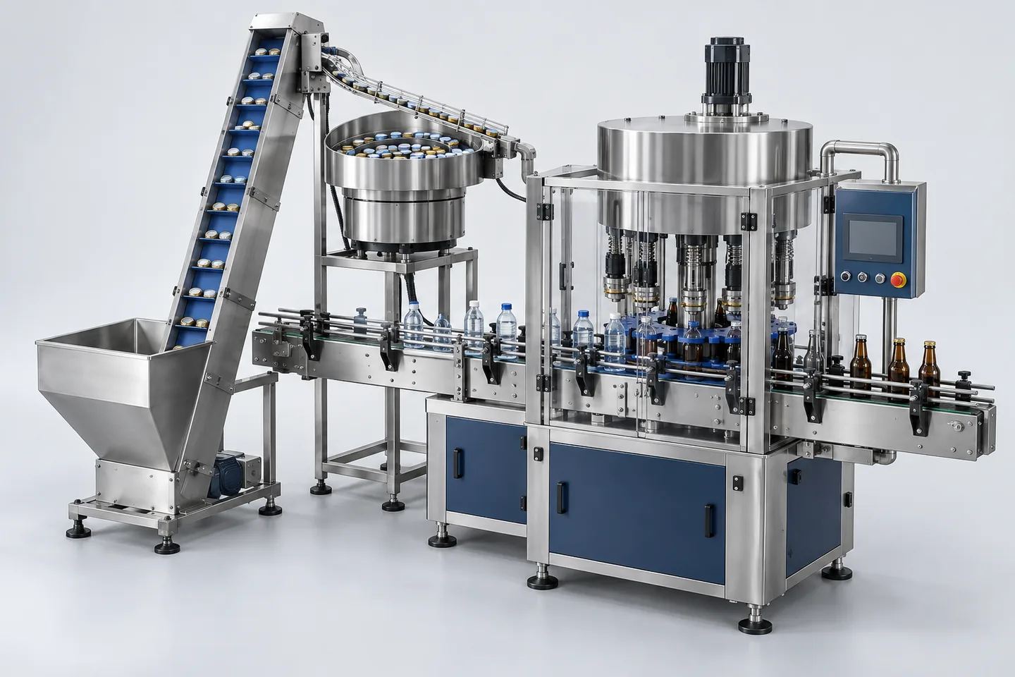 Capping Machine (ROPP / Screw / Crown) — representative equipment illustration