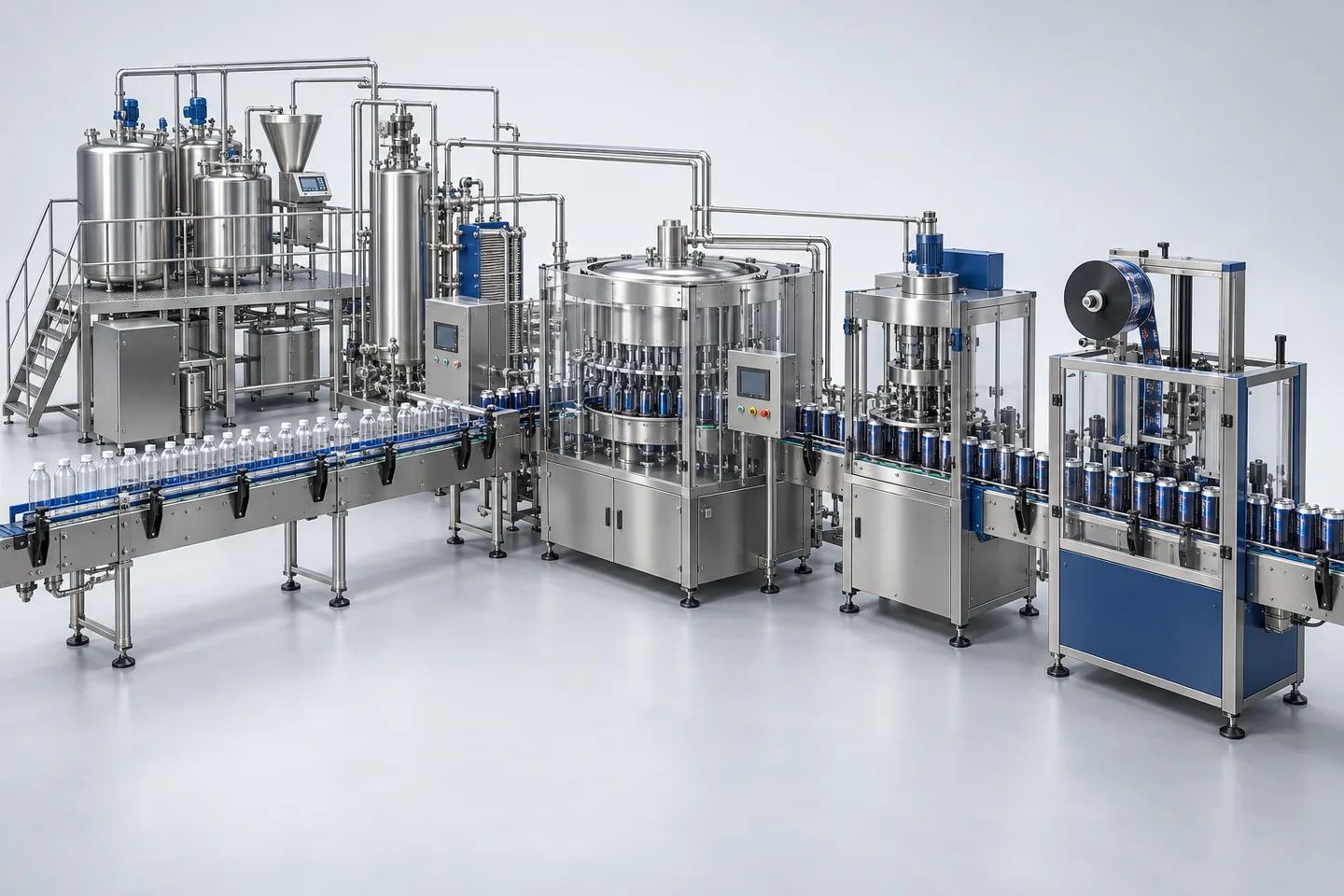 Energy Drink Bottling Plant — representative equipment illustration