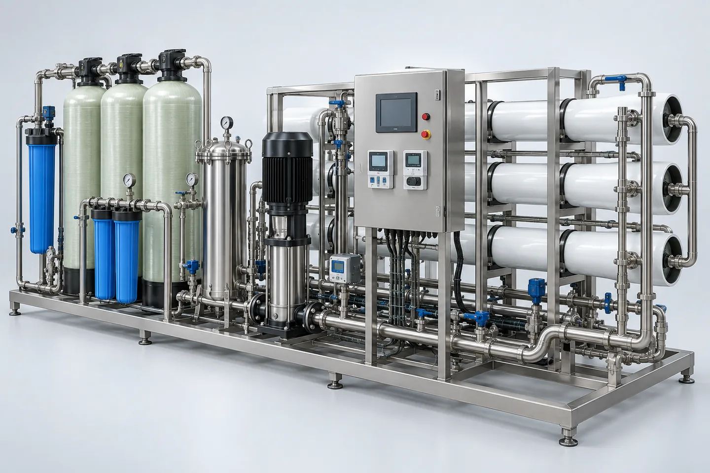 Water Treatment — representative equipment illustration