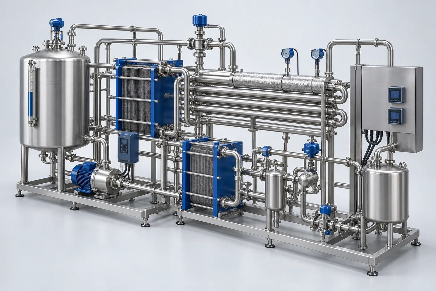 Beverage Processing — representative equipment illustration
