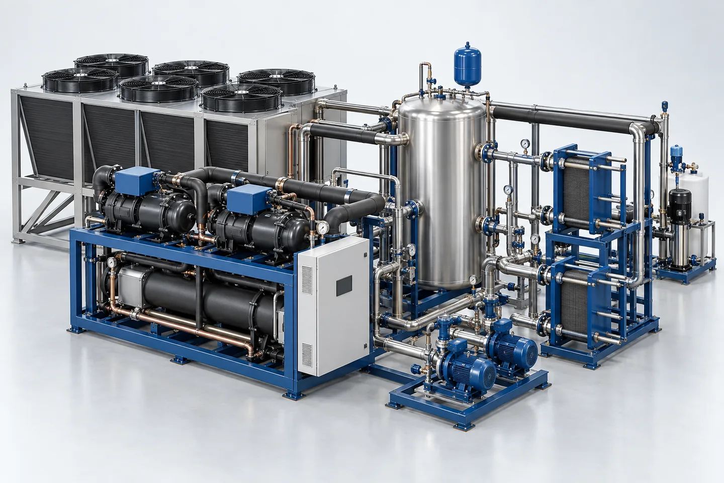 Process Chiller & Cooling System — representative equipment illustration