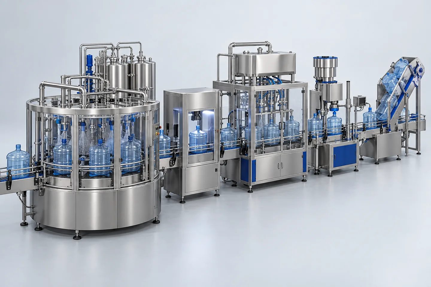 20 Litre Jar Filling Plant (HOD) — representative equipment illustration