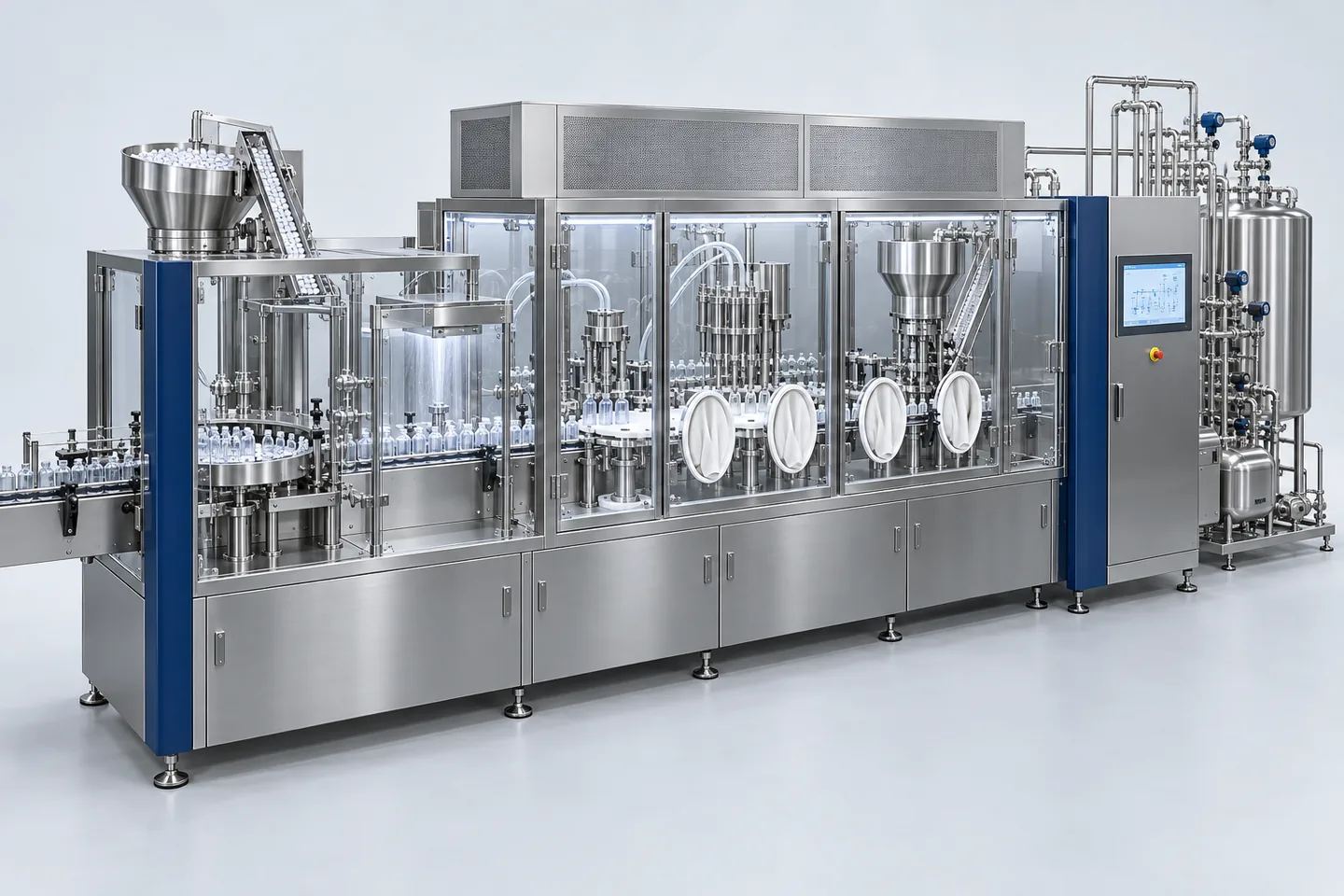 Aseptic Filling System — representative equipment illustration