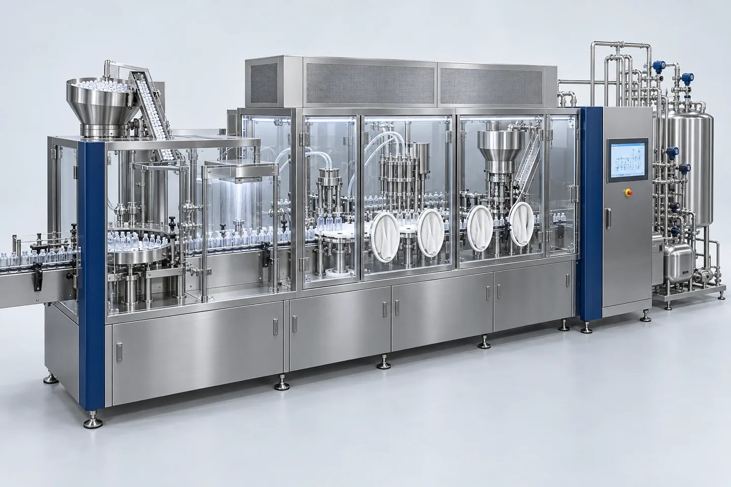 Aseptic Filling System — representative equipment illustration