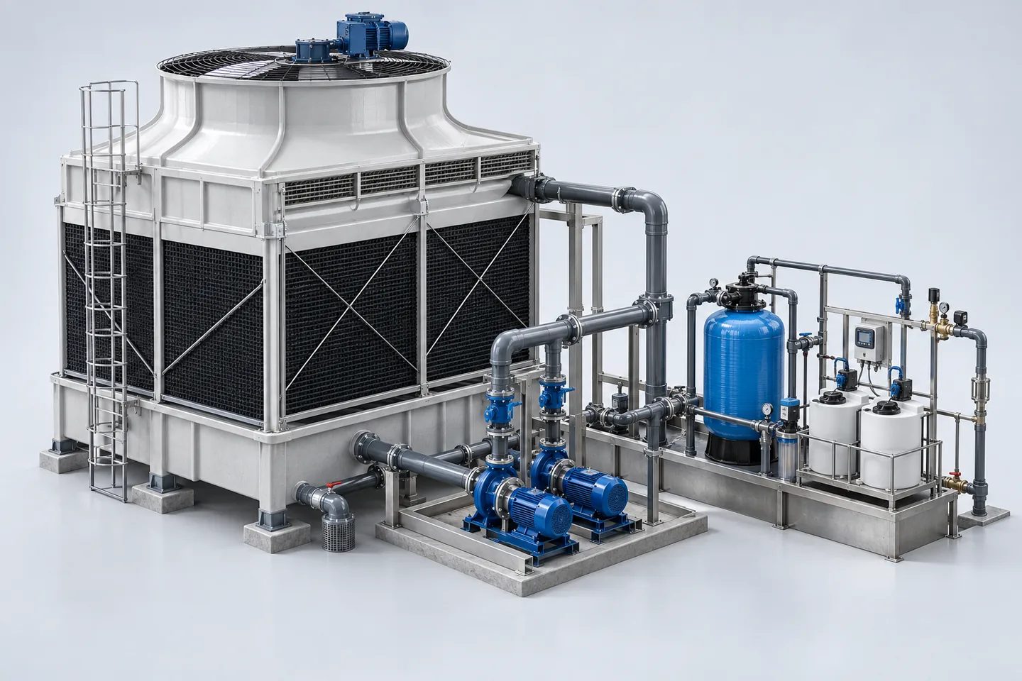 Cooling Tower & Circulation System — representative equipment illustration