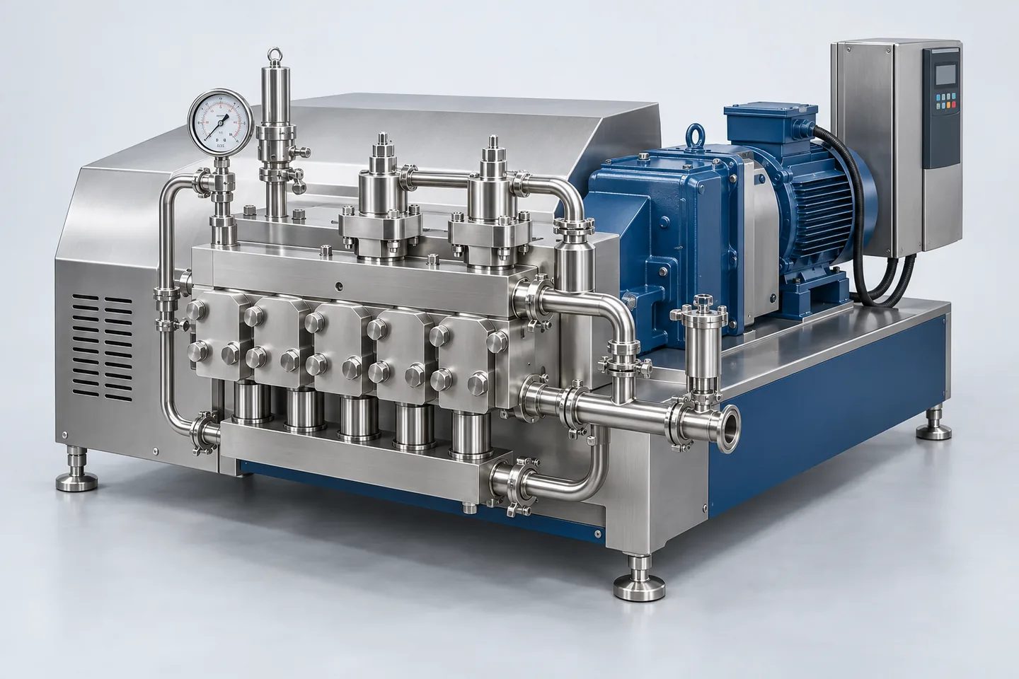 High-Pressure Homogeniser — representative equipment illustration