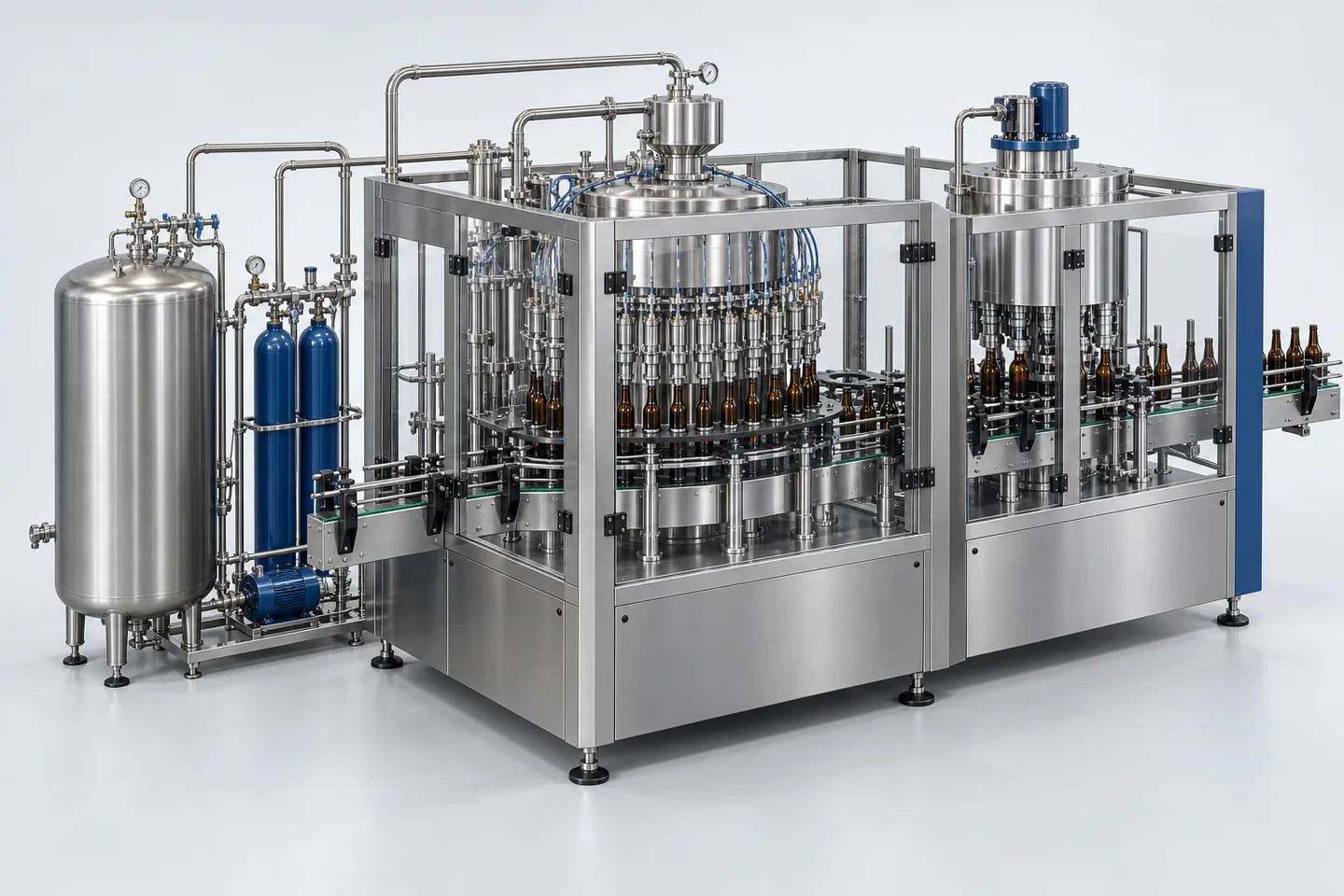 Isobaric (Counter-Pressure) Filler — representative equipment illustration