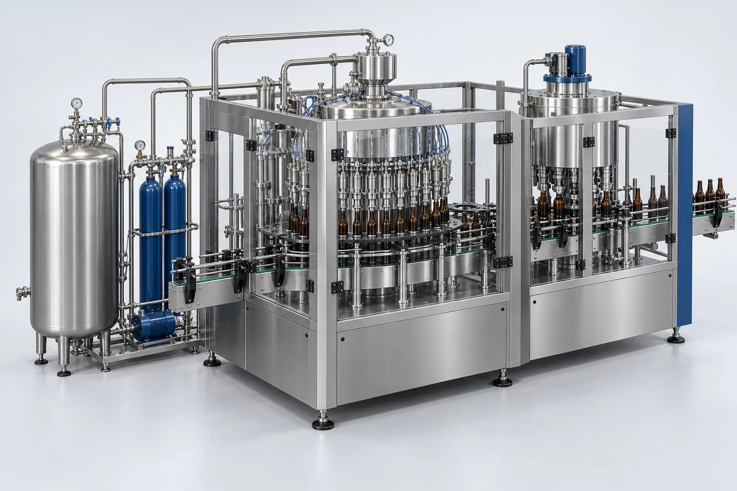 Isobaric (Counter-Pressure) Filler — representative equipment illustration