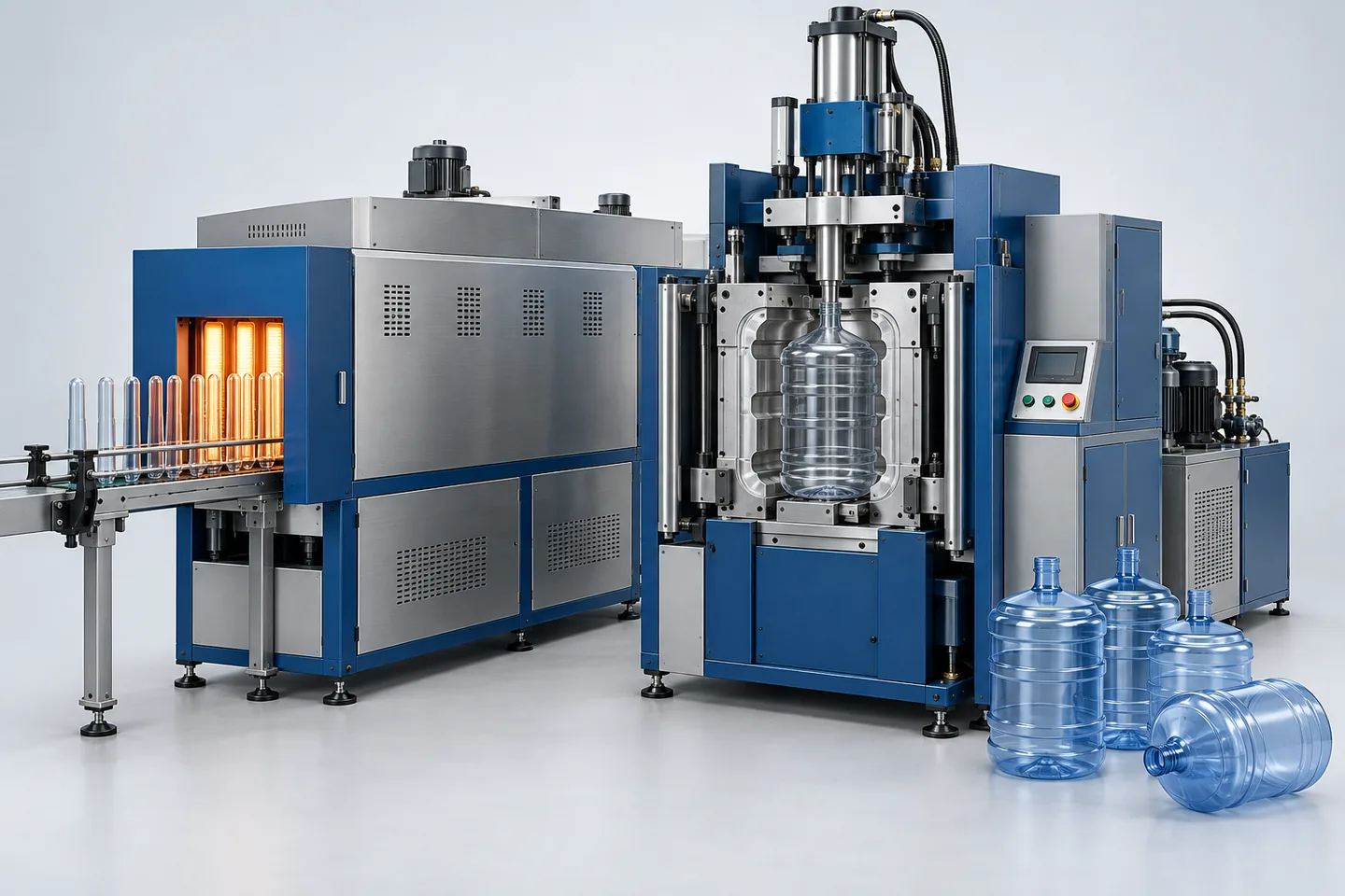 20-Litre Jar PET Blow Moulding Machine — representative equipment illustration