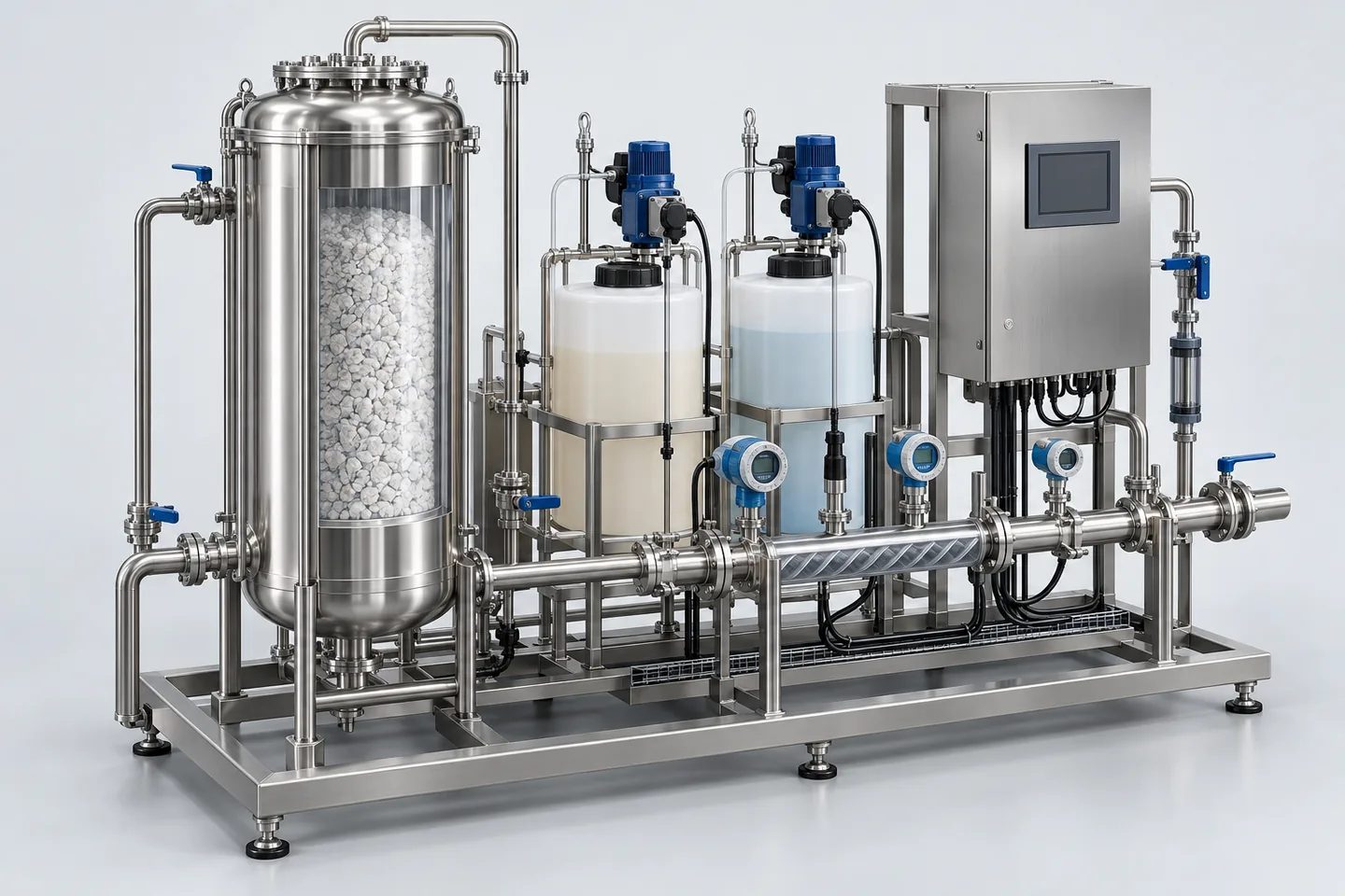 Mineral Dosing & Remineralisation System — representative equipment illustration