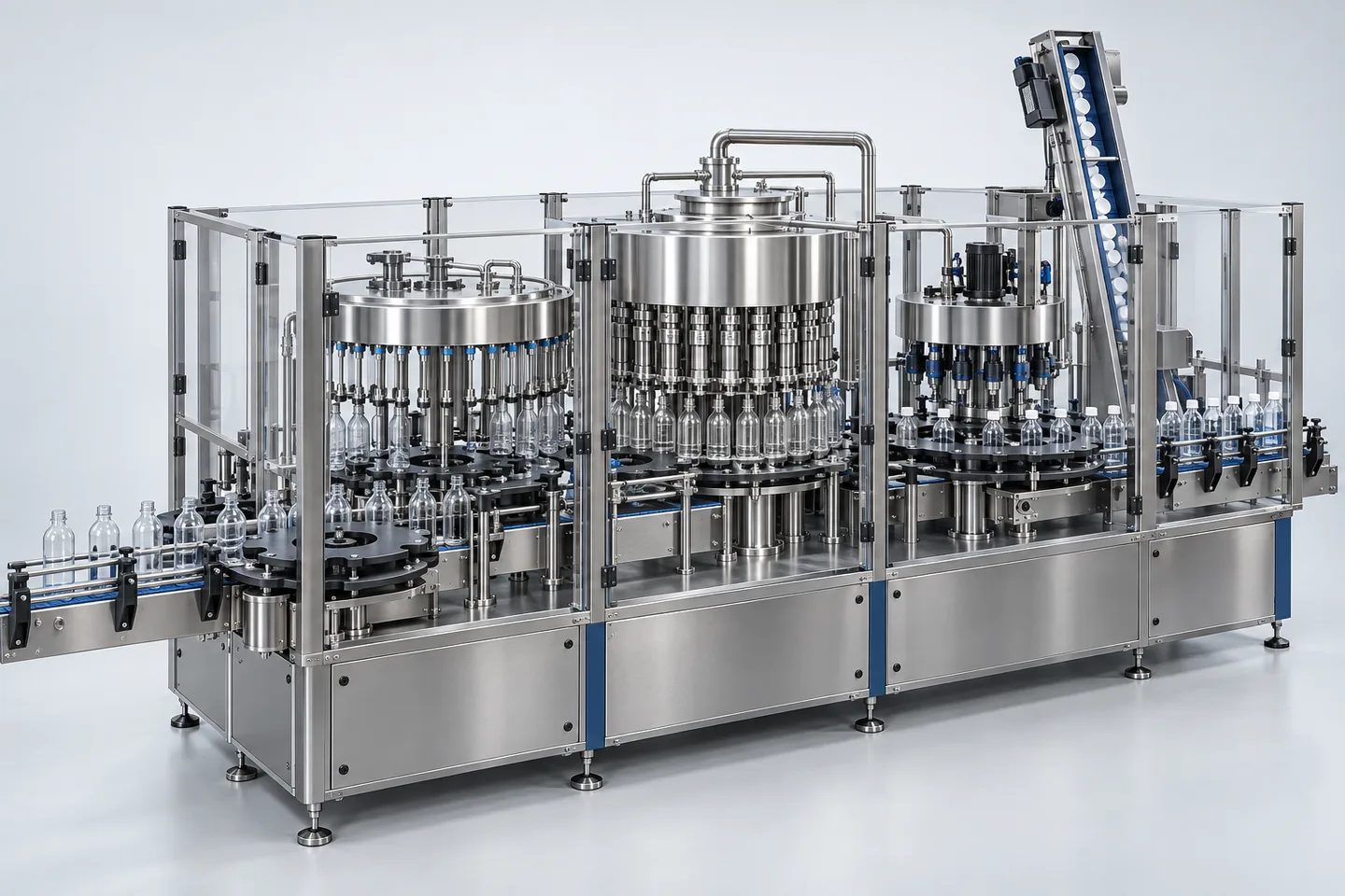 RFC Monoblock (Rinser-Filler-Capper) — representative equipment illustration