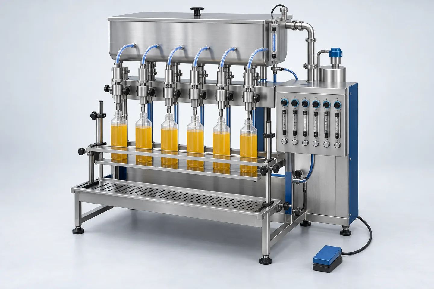 Semi-Automatic Bottle Filling Machine — representative equipment illustration