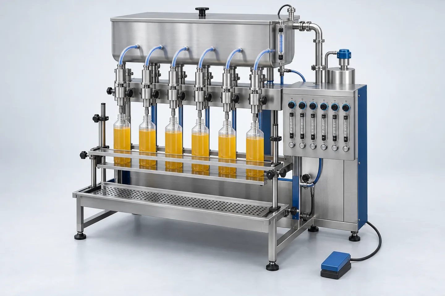 Semi-Automatic Bottle Filling Machine — representative equipment illustration