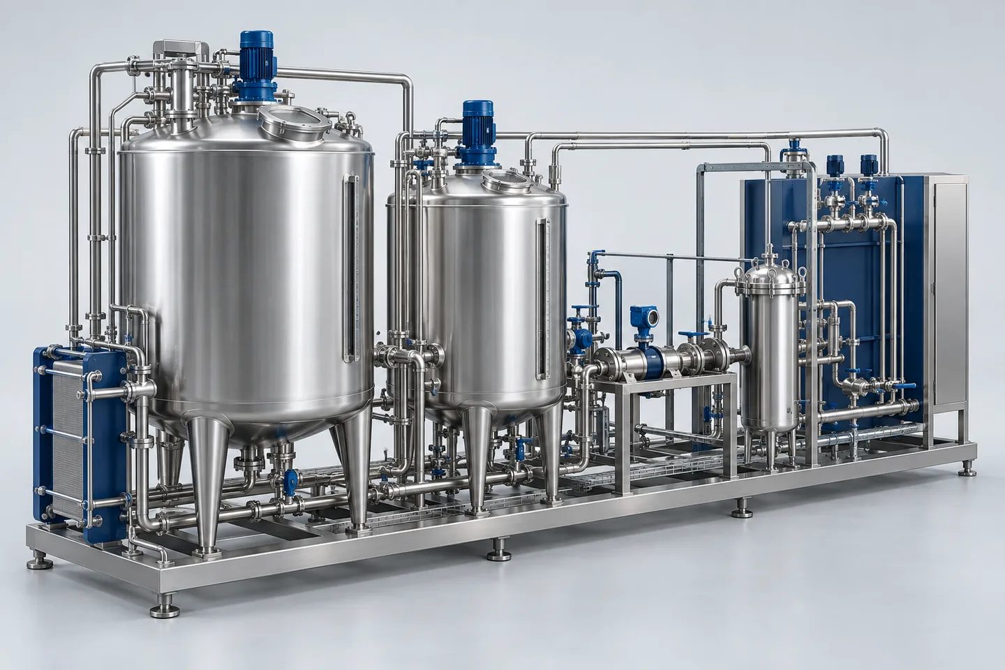 Syrup Room / Syrup Preparation System — representative equipment illustration