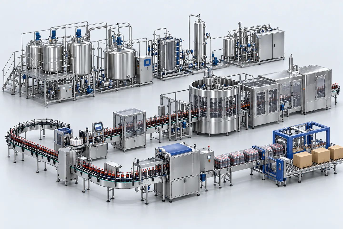 Cold Drink / CSD equipment — representative illustration
