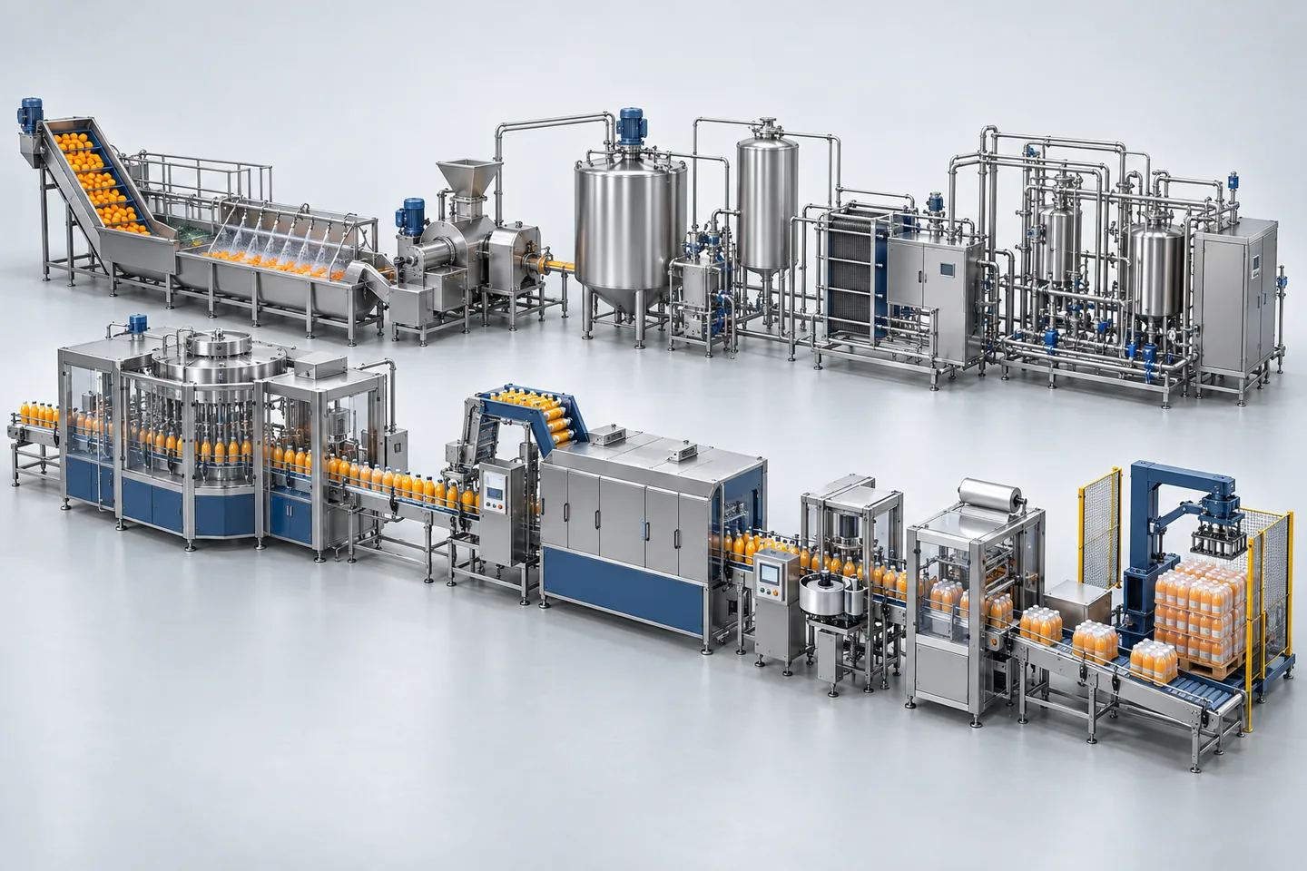 Juice Plants equipment — representative illustration